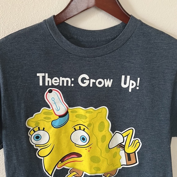 2/$25 SpongeBob Meme Shirt - Picture 3 of 9